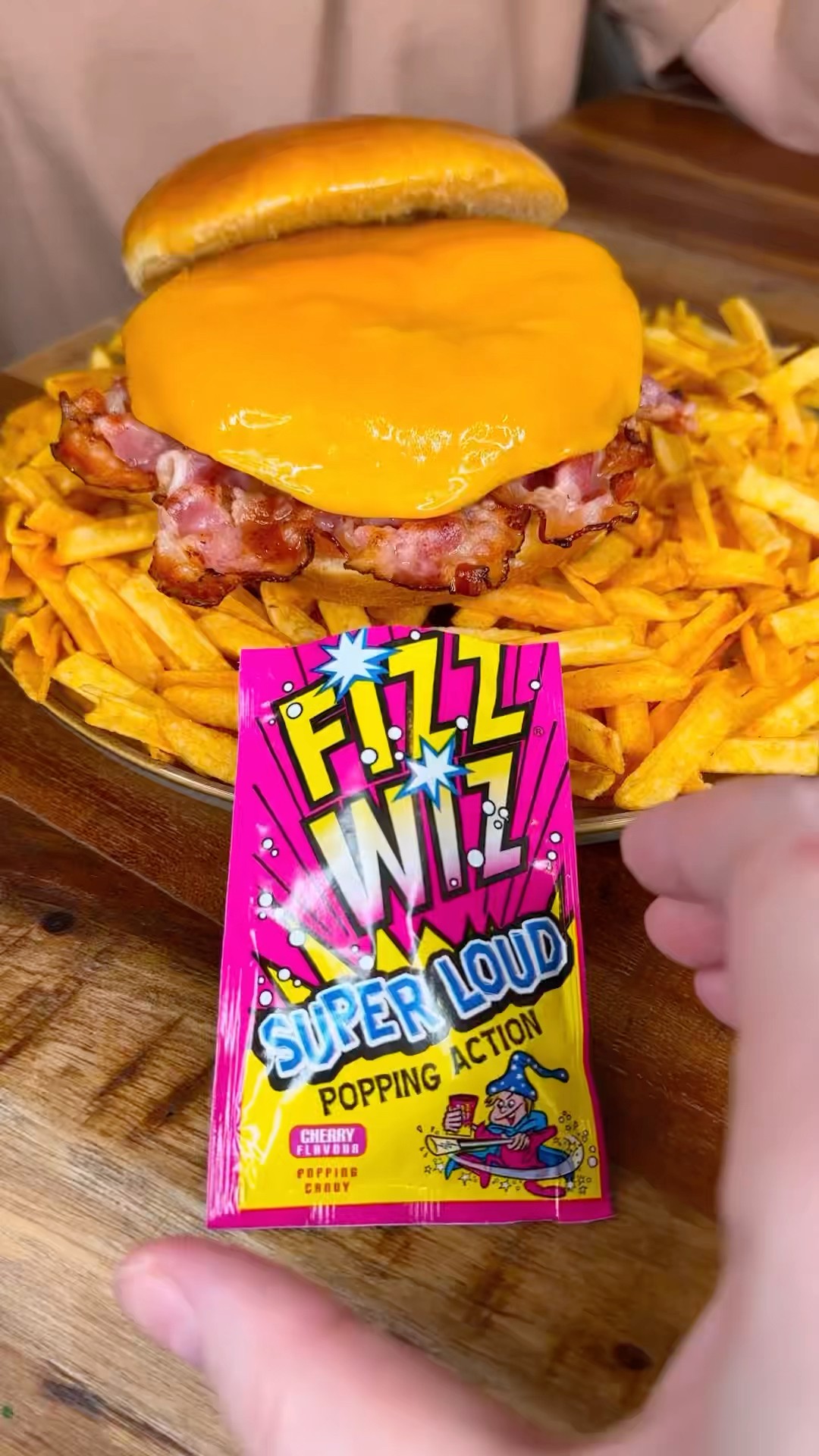 How to make the best CHEESE FIZZY BURGER for your sibling??❤️?| CHEFKOUDY