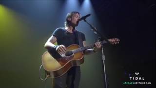 Video thumbnail of "Keith Urban - But For The Grace Of God - Live"