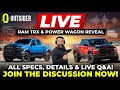 LIVE: 2027 Ram TRX &amp; Power Wagon REVEAL! (The King is Back) (Portrait)