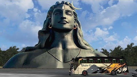 MAHADEV TEMPLE MAP MOD IN BUS SIMULATOR INDONESIA ||