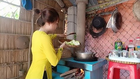 Hái Mướp Về Nấu Canh Chả Cá Dảnh Thanh Mát Ngọt Thơm#Hằngmiềntâytv