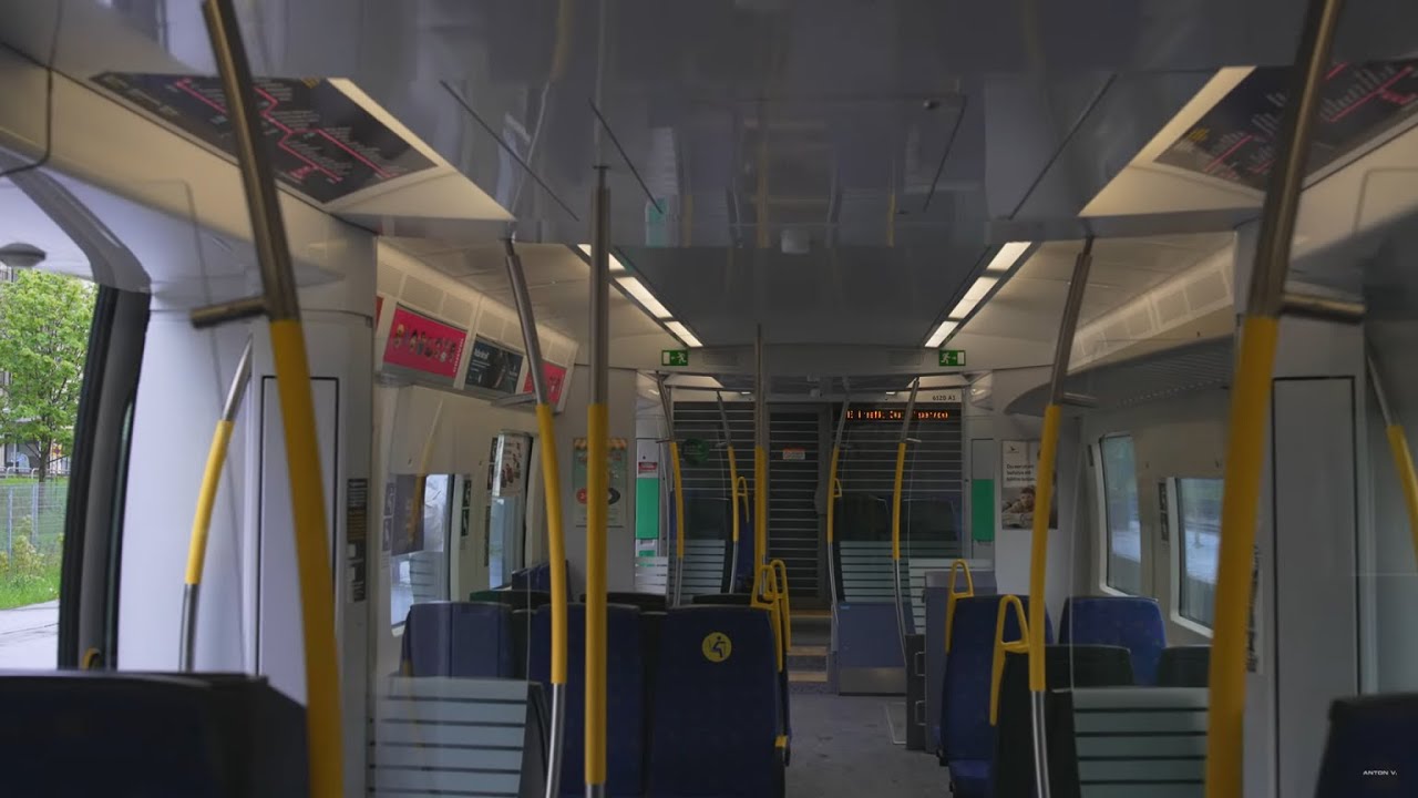 Sweden, Stockholm, train ride from Odenplan to Märsta