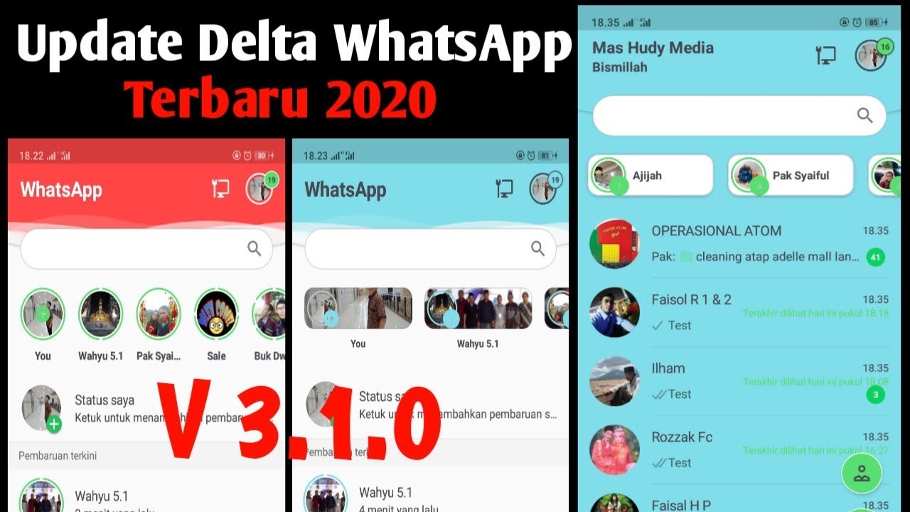 Delta WhatsApp Mod Terbaru 2020