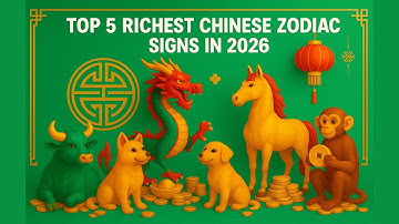 Top 5 Richest Chinese Zodiac Signs in 2026 | Feng Shui & Astrology Guide