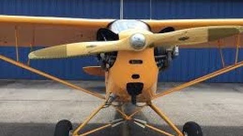 1946 Piper Cub back in the air