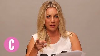 Kaley Cuoco Reads Lines from The Big Bang Theory | Cosmopolitan
