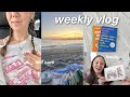 Weekly vlog  hauls errands grwm friends