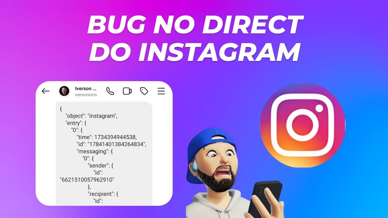 Bug no Direct do Instagram, Como Resolver - YouTube