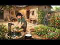 Country Life: Harvesting vegetable in Garden and Cooking Delicious Recipe from it | Ghibli Animation