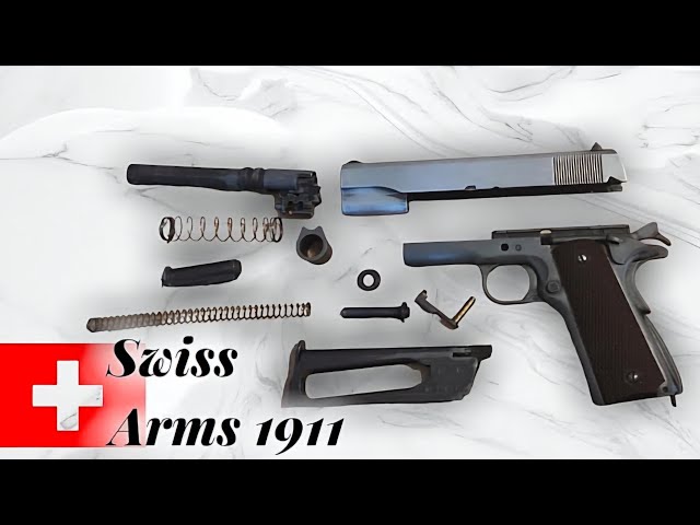 Démontage Swiss Arms 1911 🇨🇭 