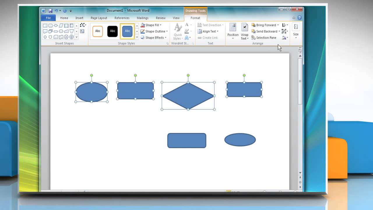 Flow Chart Template Word 2010