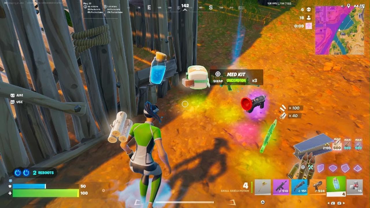 Getting to level 500 Fortnite Part 1.