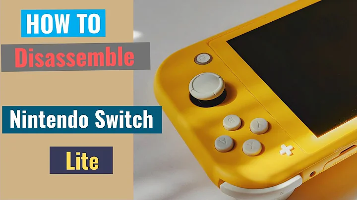 HOW TO: Disassemble Nintendo Switch Lite