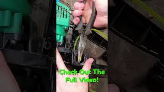 Replacing Fuel Line On A Chainsaw, Weed Wacker, Hedge trimmer or Leaf Blower. #smallenginerepair