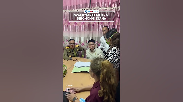 Detik-detik Wamanaker Ebenezer Gebrak Meja Tunjuk-tunjuk Jan Hwa Diana yang Tahan Ijazah Pegawai
