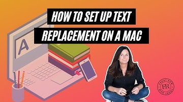 How to set up text replacement on a Mac