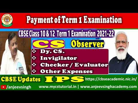 Term 1 Examination Payment is releasing through IPS only by dated 28-04-2022