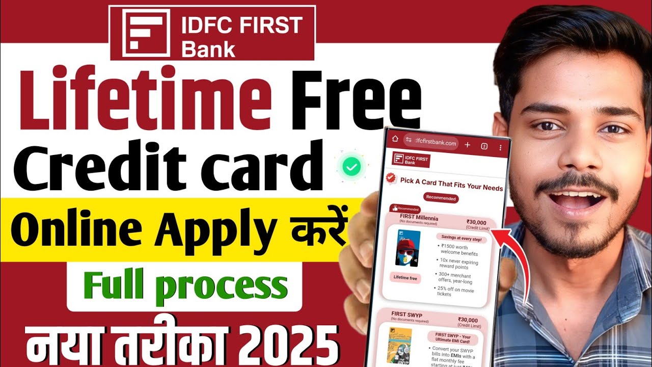 IDFC First Bank Credit Card 2025 | IDFC First Bank Credit Card Apply Online | IDFC Bank Credit Card