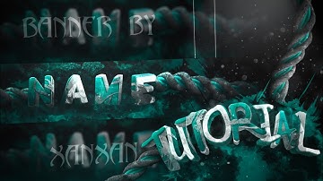 TUTORIAL: COMO FAZER UM BANNER MANEIRO NO CELULAR - 3D GFX (ANDROID)! PS TOUCH. (igual Cinema 4D!)