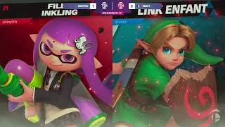 Target On #9 Smash Ultimate - Losers Round 4 : Shinytra (Inkling) VS Snicky (Young Link)