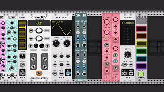 VCV Rack - How to Make Pretty Chords with Randomised Fingering