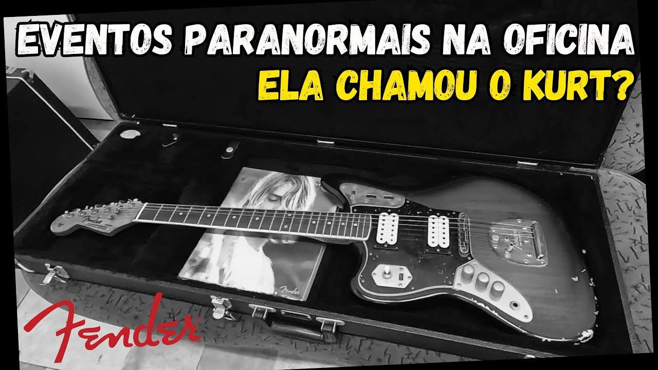 RARIDADE Fender Jaguar Road Worn Kurt Cobain Nirvana | O timbre do Grunge 🎸