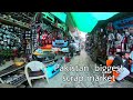Rawalpindi  scrape market sultan k kho | half cut old and new cars parts