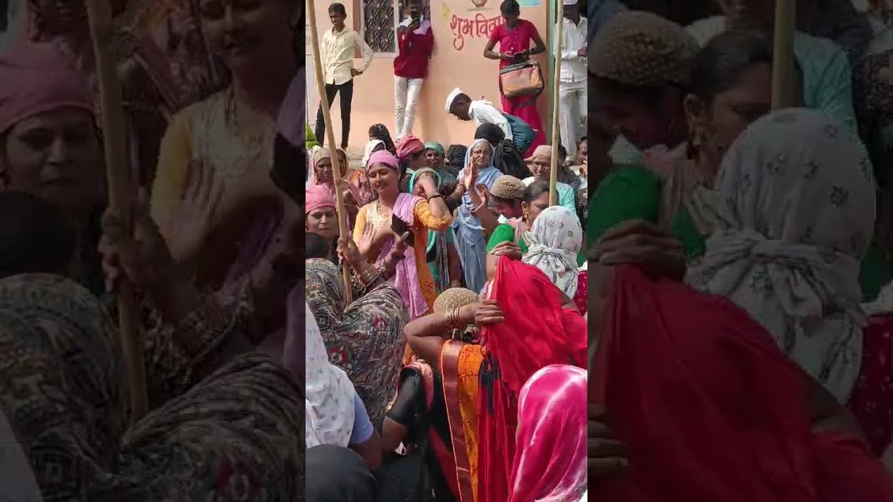  मिरजगाव येथील पायी यात्रेतील आनंद महानुभाव पंथ धामणगाव 🙏🏻