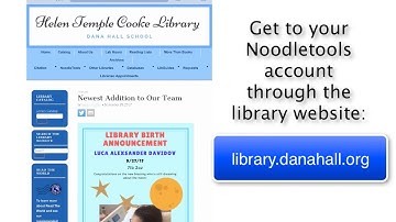 Exporting from Noodletools to Schoology