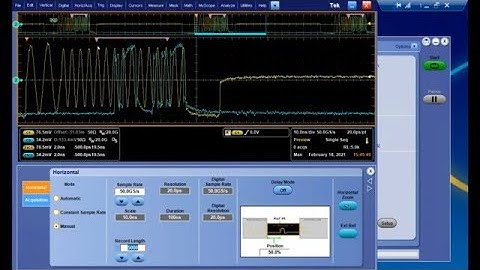 Tektronix Automation Software for LPDDR5