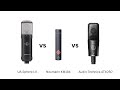 Mic Comparison: UA Sphere LX vs. Neumann KM184 vs. Audio Technica AT4050
