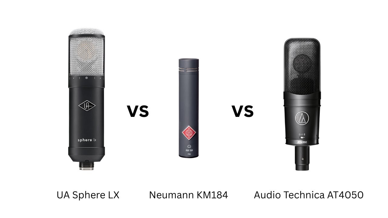 Mic Comparison: UA Sphere LX vs. Neumann KM184 vs. Audio Technica