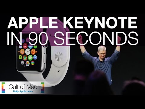 Apple Keynote in 90 Seconds