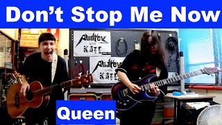 #Queen - Don't Stop Me Now - guitar and bass Cover #クイーン
