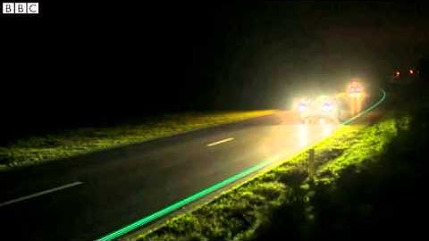Netherlands glow in the dark cycle path unveiled
