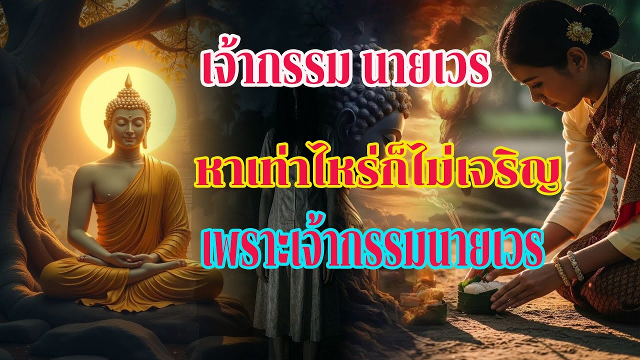 เพราะเจ้ากรรมนายเวร ทำให้ชีวิตไม่เจริญ | ฟังธรรมแก้กรรม ชีวิตติดขัด ค้าขายไม่ขึ้น