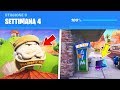 GUIDA A TUTTE LE SFIDE DELLA SETTIMANA 4 - Fortnite ITA