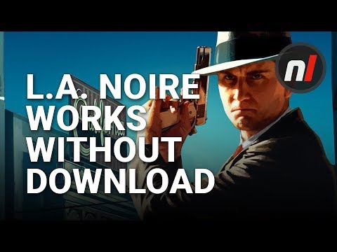 Vídeo: A Versão De Download Do Switch De LA Noire Não Cabe Em Um Switch