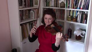 Dancla n.14. Op 84. Practice aid with accompaniments. Con accompagnamenti e studio lento.