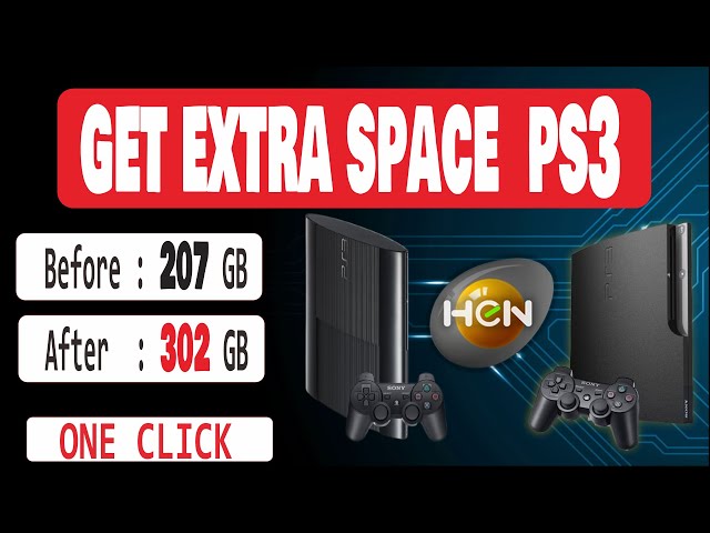 Tutorial unlock free space PS3 All model - YouTube