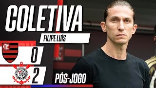 FLAMENGO X CORINTHIANS: FILIPE LUÍS FALA AO VIVO APÓS DERROTA NA SUPERCOPA DO BRASIL