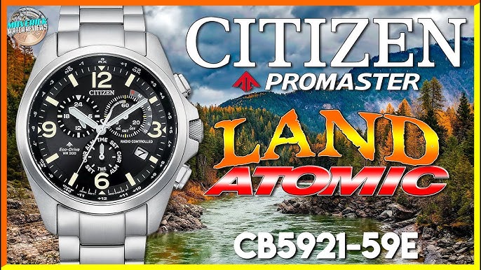 Reloj Citizen CB5925-15E Chrono Field EcoDrive Radiocontrolado. - YouTube