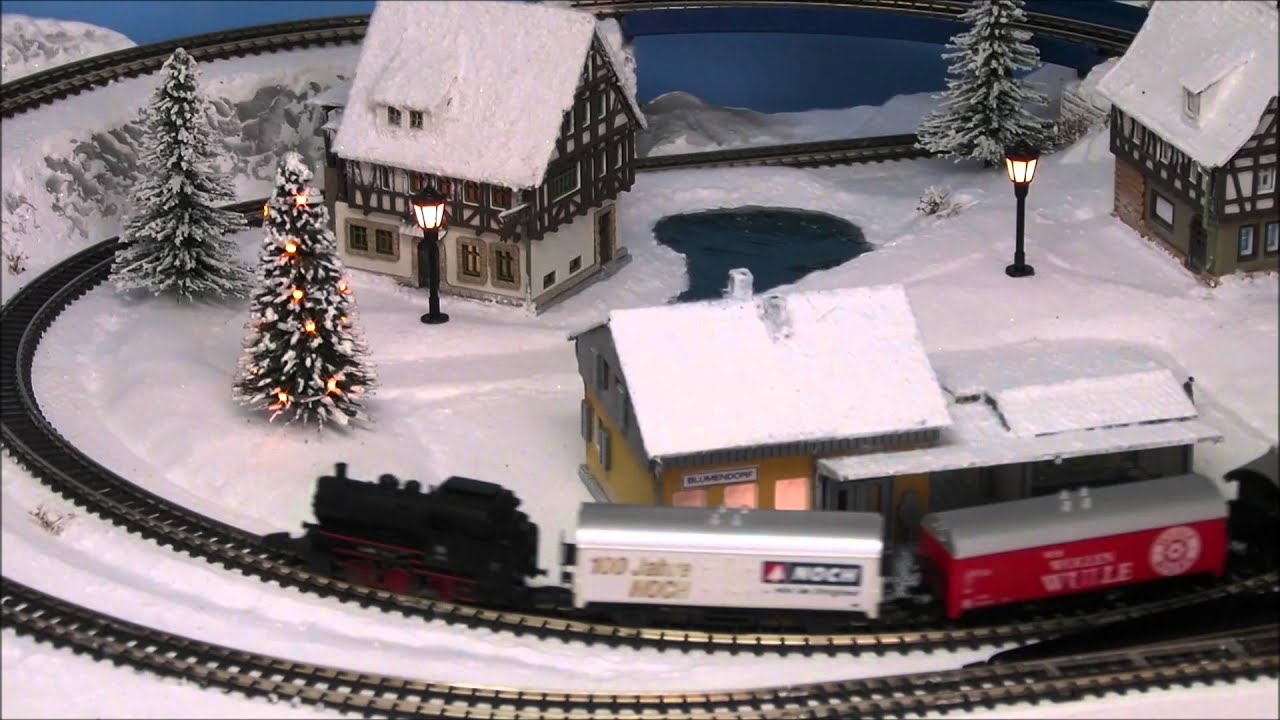 noch87065 tannheim z scale layout youtube o scale christmas train