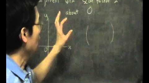 O Level Math / High School -Transformation matrix - understanding, deriving