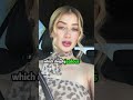 Did you notice the blood red starbucks drink valeria marquez #celebrity #short