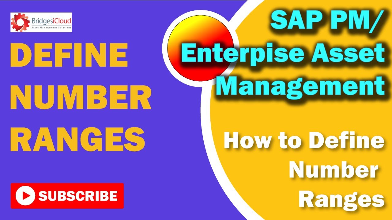 SAP EAM TutorialPart 13.bHow to define number ranges in SAP PM YouTube