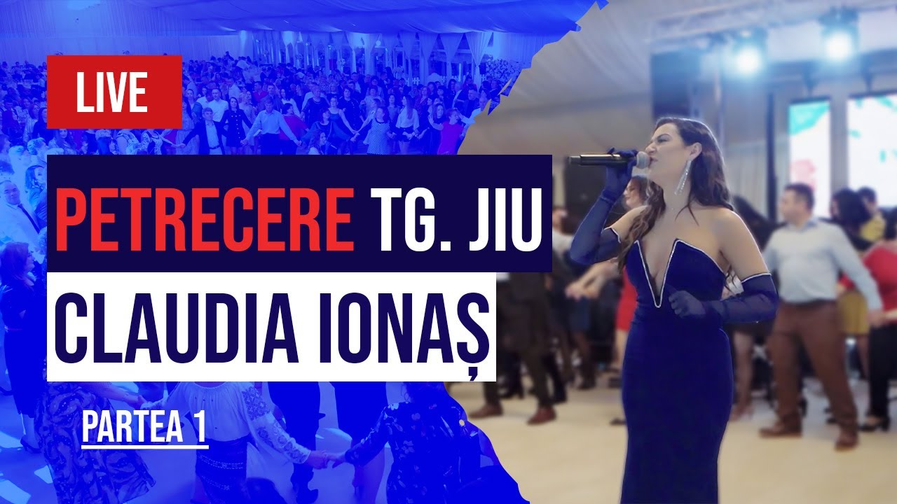 🎤 Claudia Ionaș – Colaj LIVE de Petrecere la Tg. Jiu | Muzică bănățeană de Joc și Voie Bună (2025)