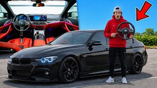 I gave my CHEAP BMW, a SUPERCAR INTERIOR and it looks INSANE! 