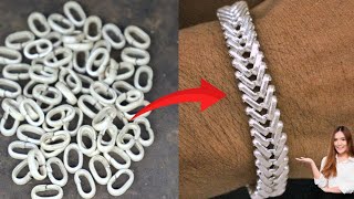 Silver Bracelet Making Process. Silver Beads Bracelet Making. AR Jewellery।