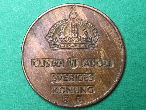 Sweden 2 Ore 1961 - Sveriges Konung